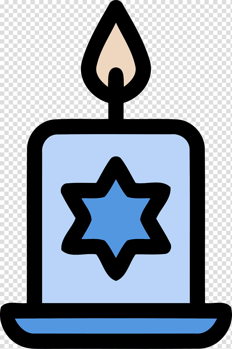 Happy Hanukkah, Electric Blue, Symbol transparent background PNG clipart