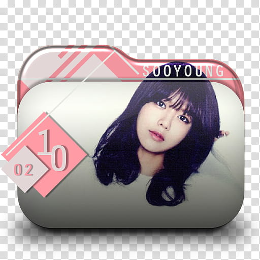 SNSD  Season Greetings Folder Icon , SGSooyoung_ transparent background PNG clipart