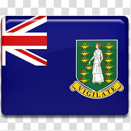 All in One Country Flag Icon, British-Virgin-Islands- transparent background PNG clipart