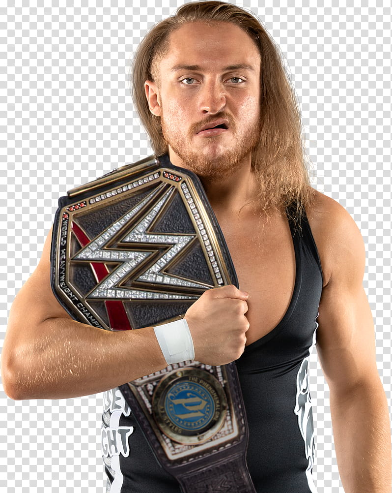 Pete Dunne WWE Champion Custom transparent background PNG clipart