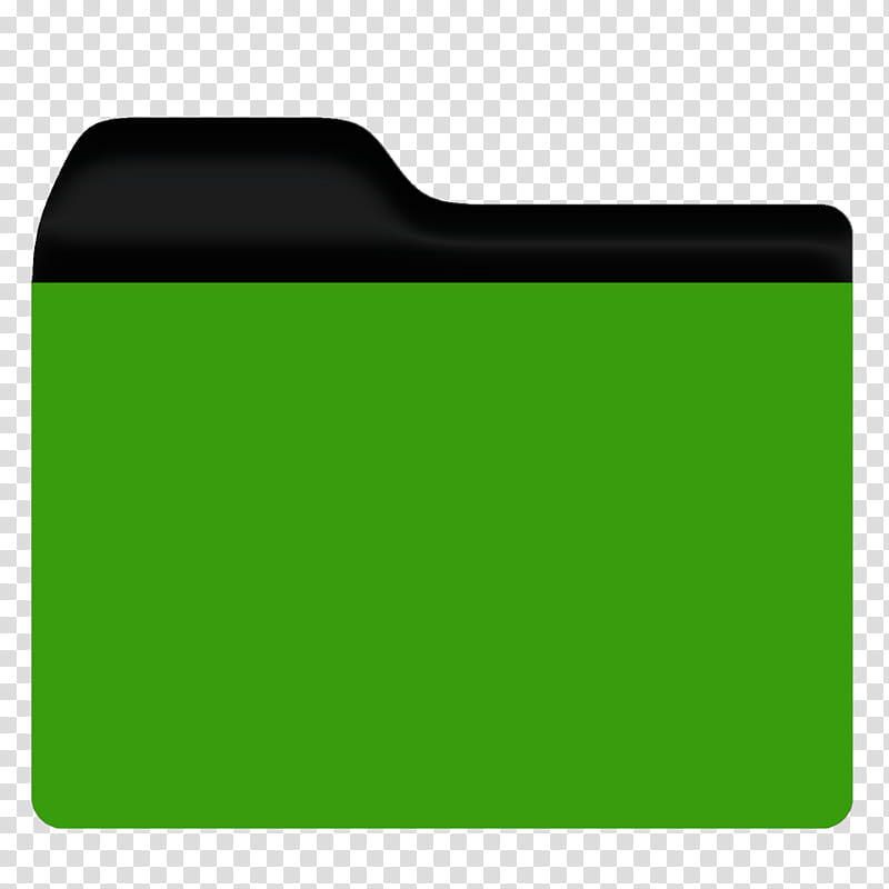 And Icons Folder, folder green dark transparent background PNG clipart