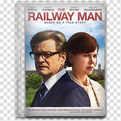 Movie Icon Mega , The Railway Man, Railway Man disc case transparent background PNG clipart