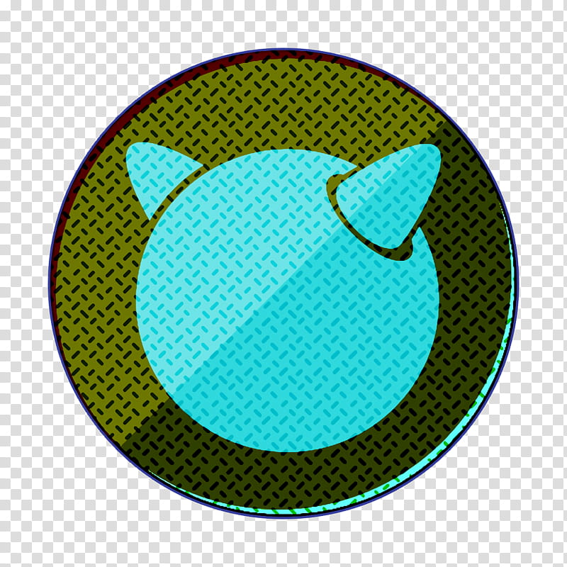 freebsd icon, Aqua, Turquoise, Green, Circle, Teal, Electric Blue, Symbol transparent background PNG clipart