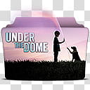 TV Series Folder Icons, Under the Dome x transparent background PNG clipart