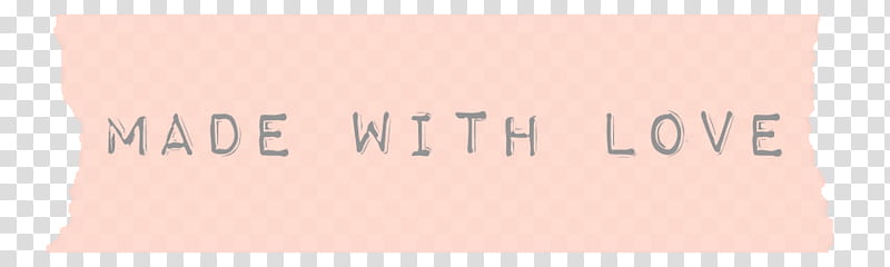 kinds of Washi Tape Digital Free, black made with love text transparent background PNG clipart
