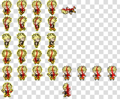 Dio Brando Sprite Sheet transparent background PNG clipart