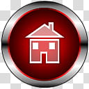 PrimaryCons Red, red house illustration transparent background PNG clipart