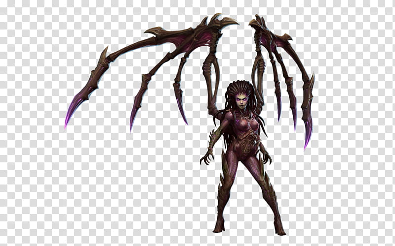 Kerrigan Heroes of the Storm, female character illustration transparent background PNG clipart