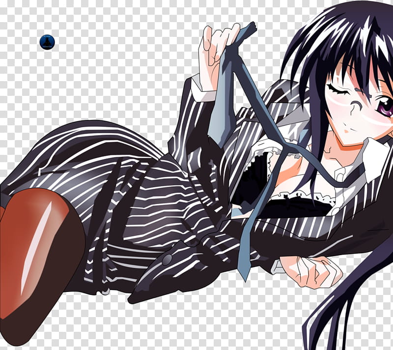 Akeno Himejima Teacher-Secretary Cut, Akeno Himejima anime character transparent background PNG clipart