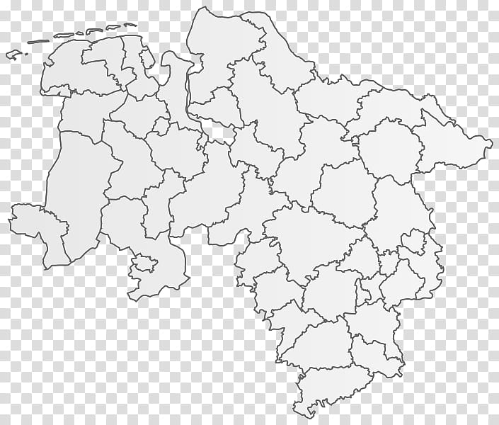 Tree Line, Lower Saxony, Map, Blank Map, Geography, States Of Germany, Lower Saxony Football Association, Pdf transparent background PNG clipart