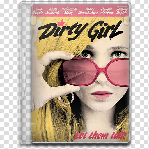 Movie Icon , Dirty Girl, Dirty Girl movie case transparent background PNG clipart