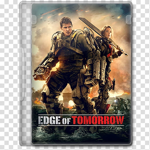 DVD Icon , Edge of Tomorrow transparent background PNG clipart