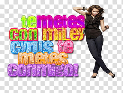 Miley Cyrus and Smilers transparent background PNG clipart