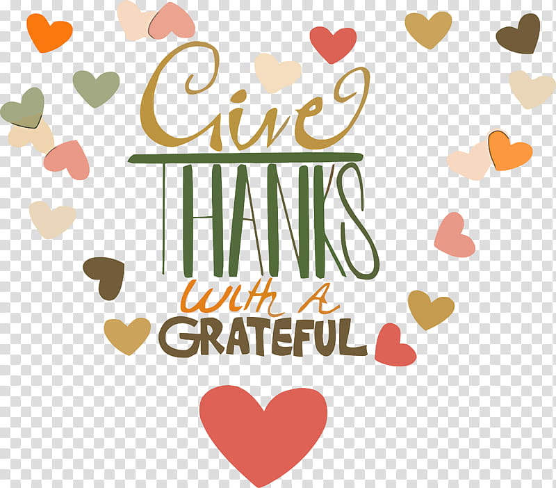 give thanks thanksgving, Text, Heart, Love, Logo, Valentines Day transparent background PNG clipart