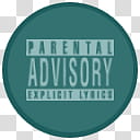 hoclauIcons for Meedio, parentaladvisory transparent background PNG clipart