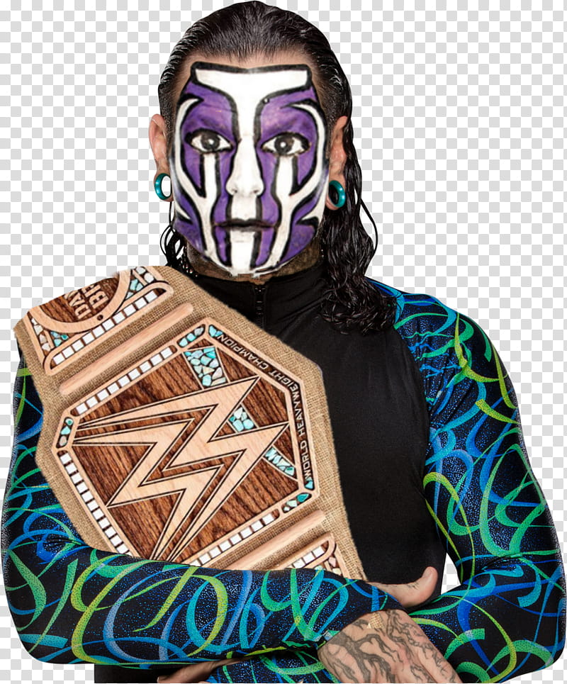 Jeff Hardy WWE Champion transparent background PNG clipart