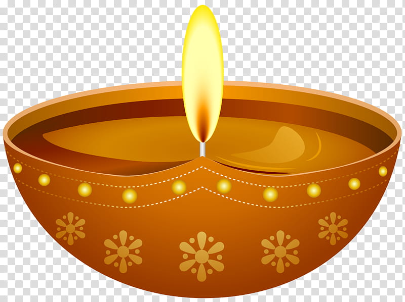Diwali Oil Lamp, Diya, Candle, Holiday, Yellow, Bowl, Event, Mixing Bowl transparent background PNG clipart