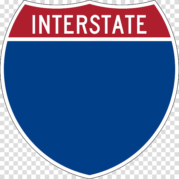 Sign Blue, Traffic Sign, Interstate 40, Symbol, Logo, Highway, United States Of America, Text transparent background PNG clipart