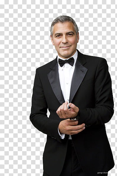 George Clooney transparent background PNG clipart