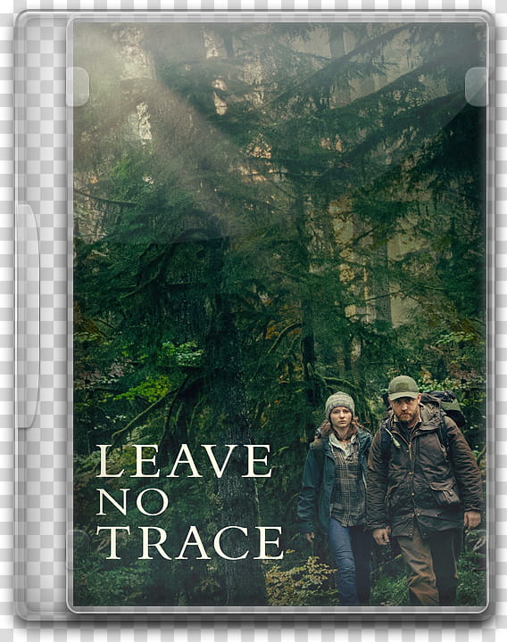 Leave No Trace  Plastic DVD Case Folder Icon transparent background PNG clipart