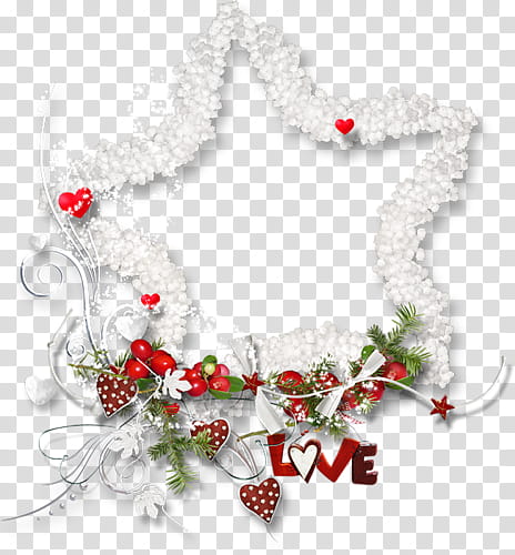 white star Christmas decor transparent background PNG clipart