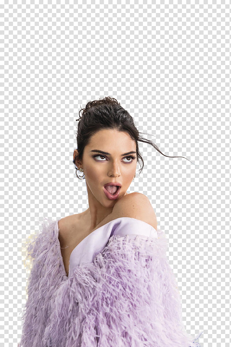 KENDALL JENNER,  transparent background PNG clipart