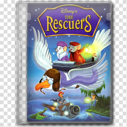 the BIG Movie Icon Collection R, The Rescuers transparent background PNG clipart
