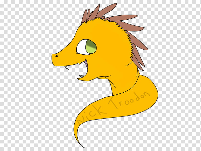 Nick Troodon, OC Badge for Troodont transparent background PNG clipart