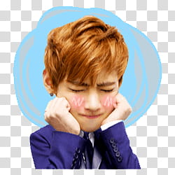 BTS Kakao Talk Emoticon Render p, BTS V transparent background PNG clipart
