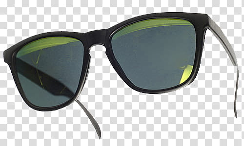 Retro Sunglasses, grey sunglasses with black frames transparent background PNG clipart