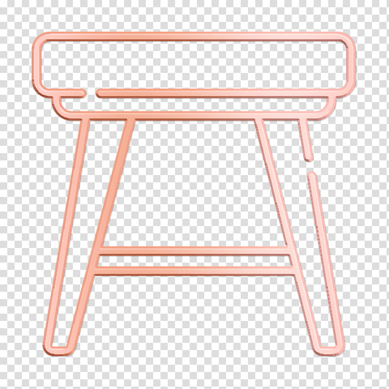 Stool icon Home Decoration icon, Furniture, Table, Folding Chair transparent background PNG clipart