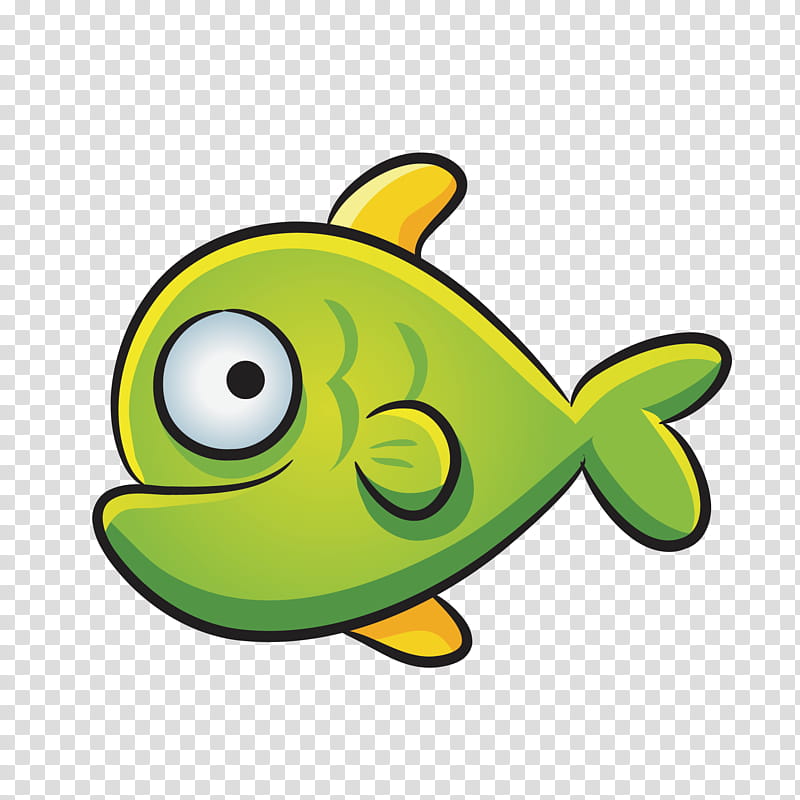 Animal, Cartoon, Fish, Drawing, Aquatic Animal, Painting, Model Sheet, Green transparent background PNG clipart