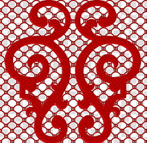 lace patterns, red illustration transparent background PNG clipart