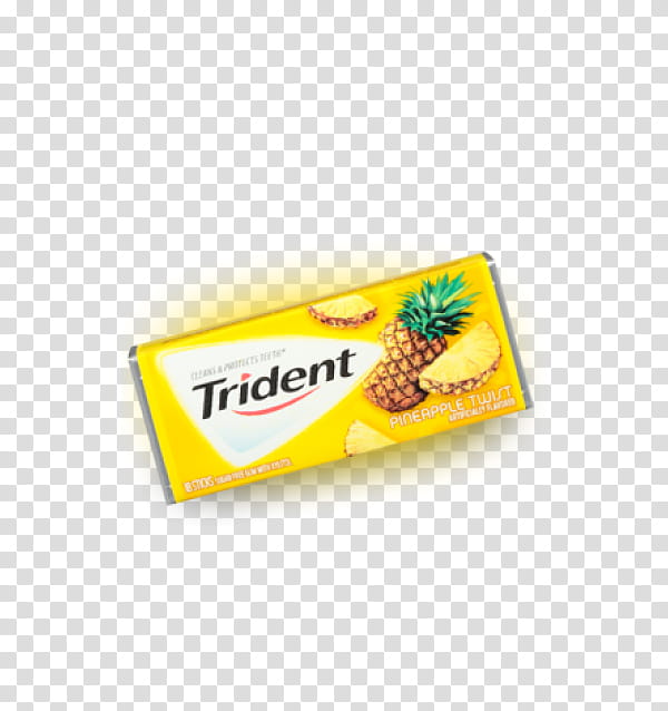Pineapple, Chewing Gum, Trident, Vegetarian Cuisine, Xylitol, Food, Vegetarian Food transparent background PNG clipart