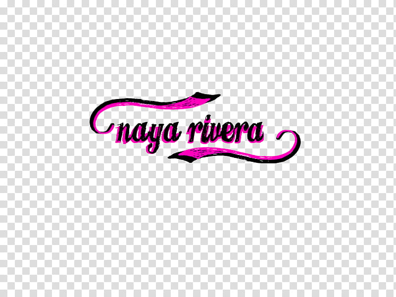 Text Naya Rivera transparent background PNG clipart