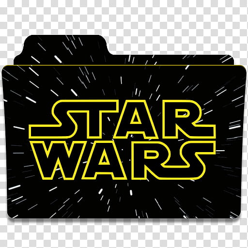 Star Wars Collection Folder Icon, Star Wars Folder Icon transparent background PNG clipart