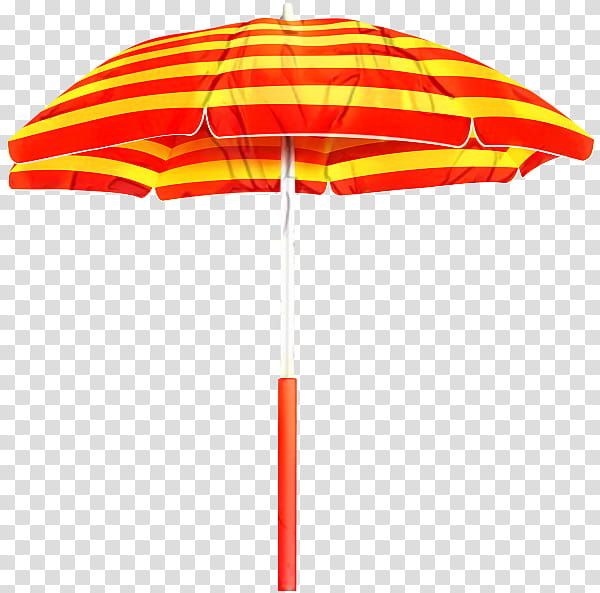 Beach, Umbrella, Motel, Orange, Red, Shade transparent background PNG clipart