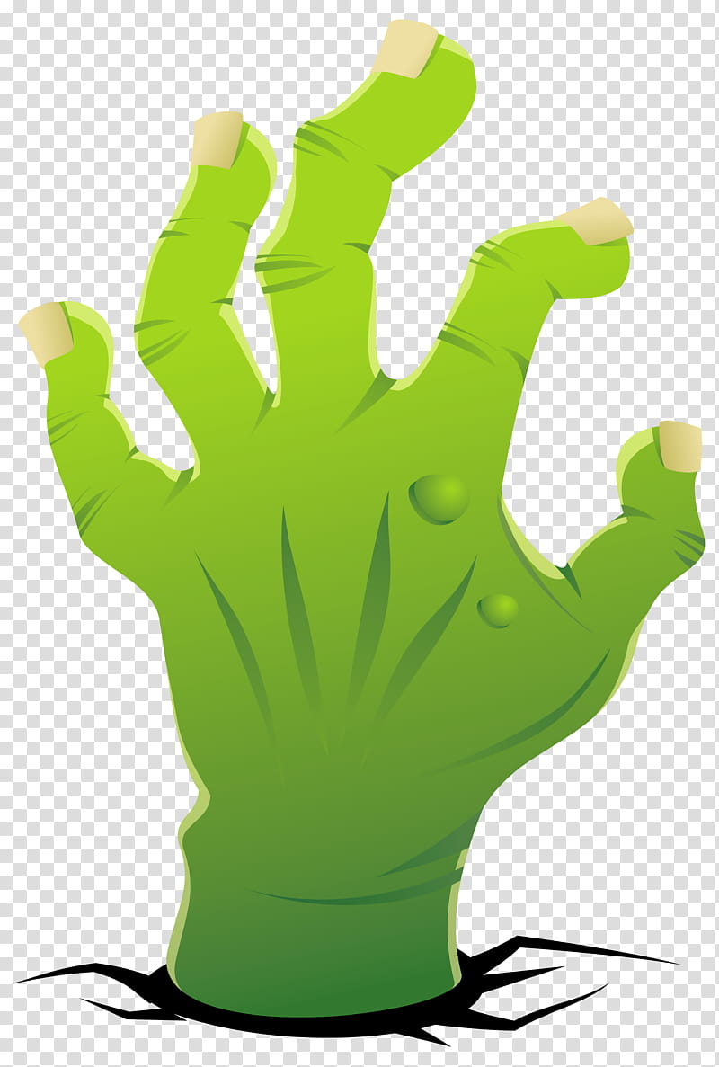 Zombie, Cartoon, Thumb, Hand, Character, Text, Green, Finger transparent background PNG clipart