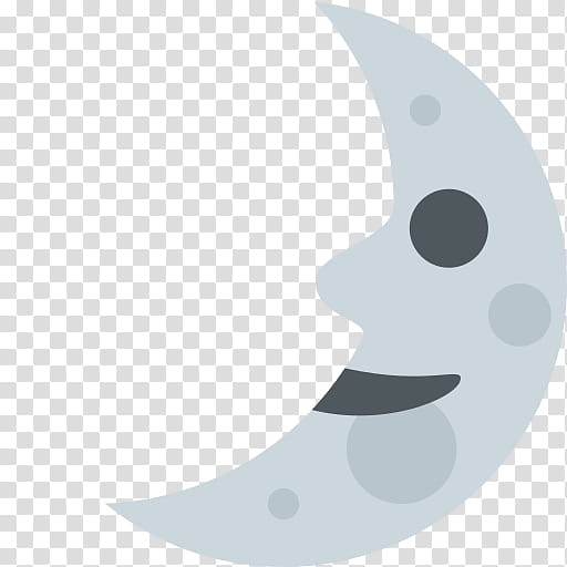 Emoji Em, Crescent, Eerste Kwartier, Moon, Lunar Phase, Face, Lua Em Quarto Crescente, Sky transparent background PNG clipart