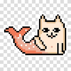 Pixel Cat icon. Free download transparent .PNG