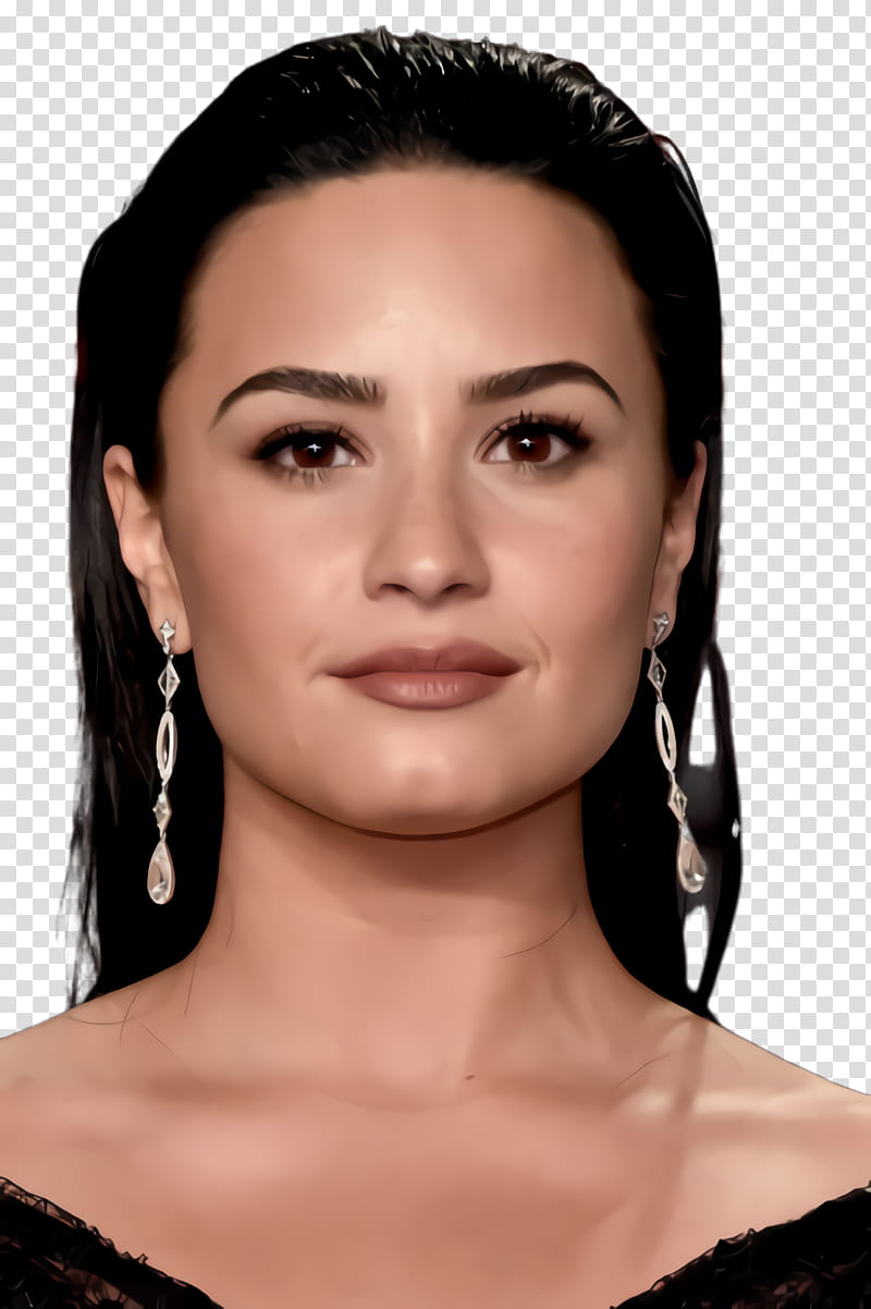 Lips, Demi Lovato, Singer, Music, Fashion, Beauty, Eyebrow, Face transparent background PNG clipart