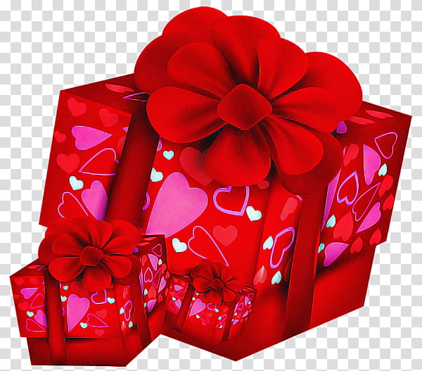 Valentine's day, Red, Present, Gift Wrapping, Ribbon, Wedding Favors, Petal, Party Favor transparent background PNG clipart