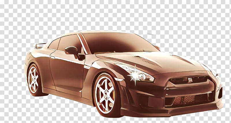 Light, Cartoon, Nissan Gtr, Model Car, Bumper, Vehicle, Technology, Wheel transparent background PNG clipart