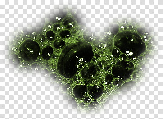 RPG Map Elements , green and black bubbles transparent background PNG clipart