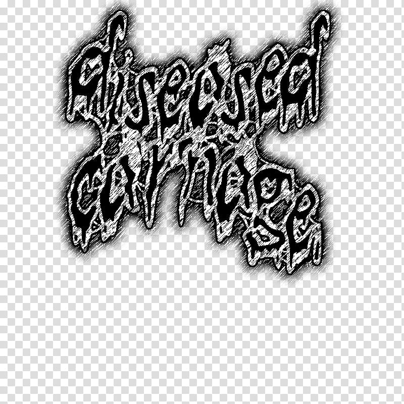 Diseased Carnage logo transparent background PNG clipart