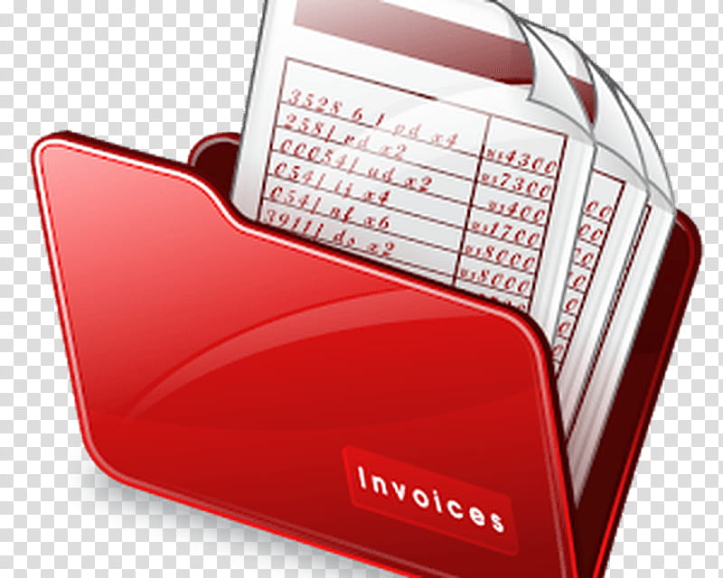 Invoice Red, Electronic Invoicing, INVENTORY, Payment, Computer Software, Email, Document, Data transparent background PNG clipart