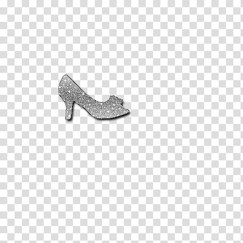 illustration of unpaired silver pump transparent background PNG clipart