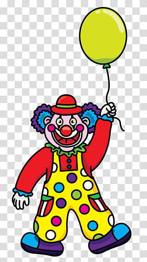 Simple coloured sketch of a clown Stock Vector by ©blueringmedia 54022235