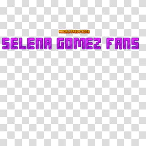 Texto de Selena Gomez transparent background PNG clipart thumbnail