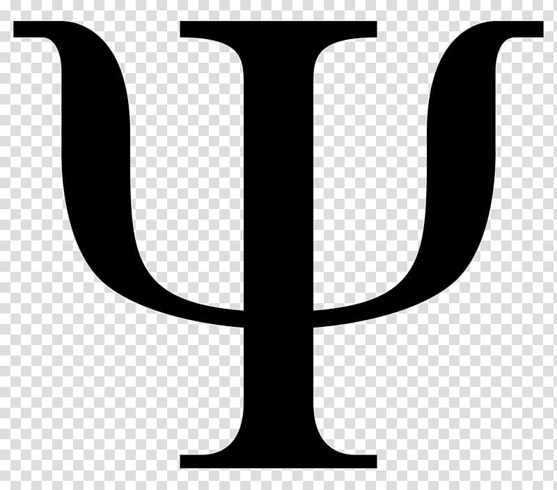 Simbolo da Psicologia Psychology symbol, black text transparent background PNG clipart